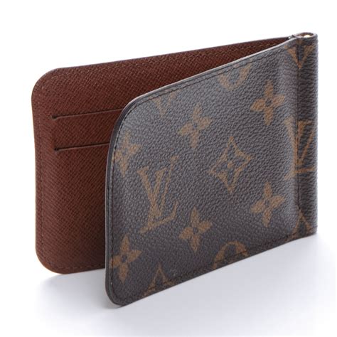 louis vuitton money clip card case|Louis Vuitton male card holder.